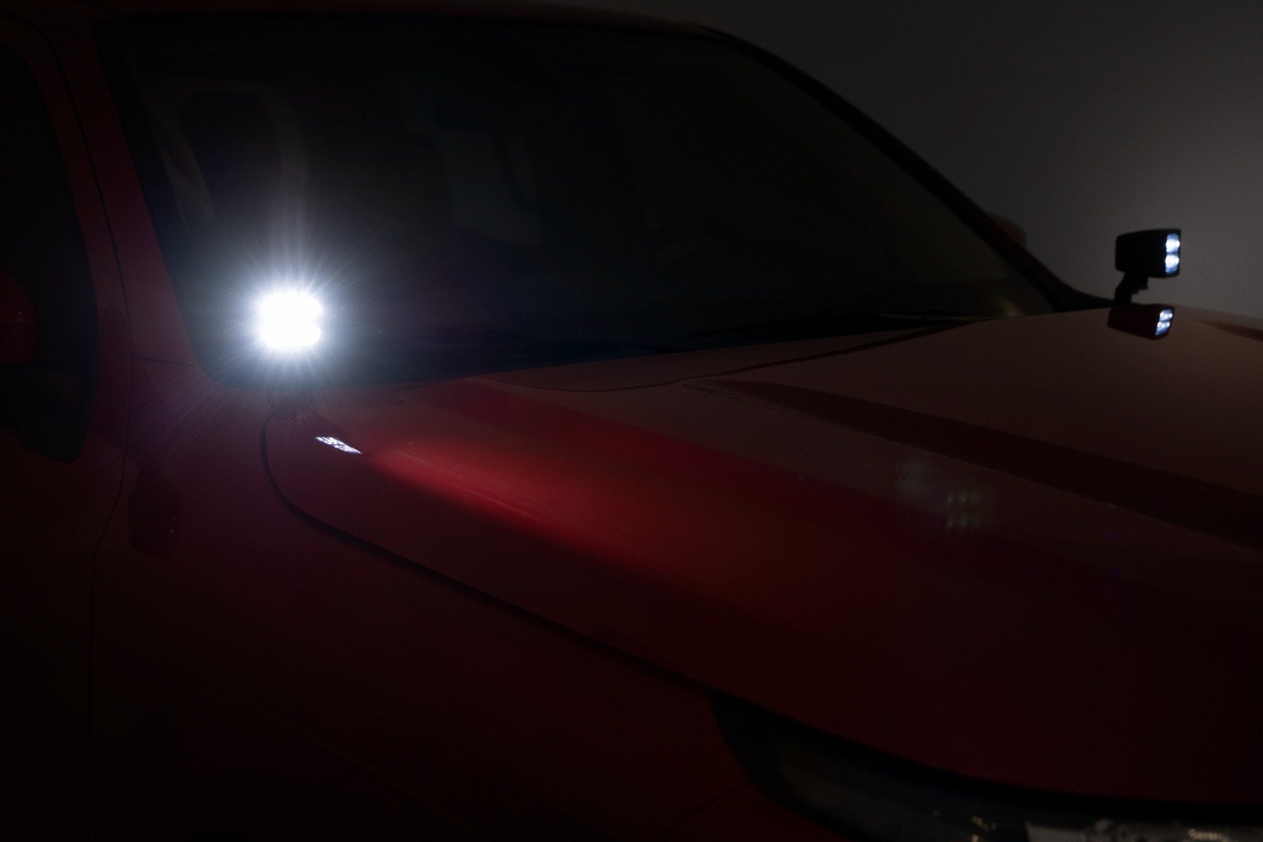 2 Inch Black Series LED Light Pods | Spot | Square