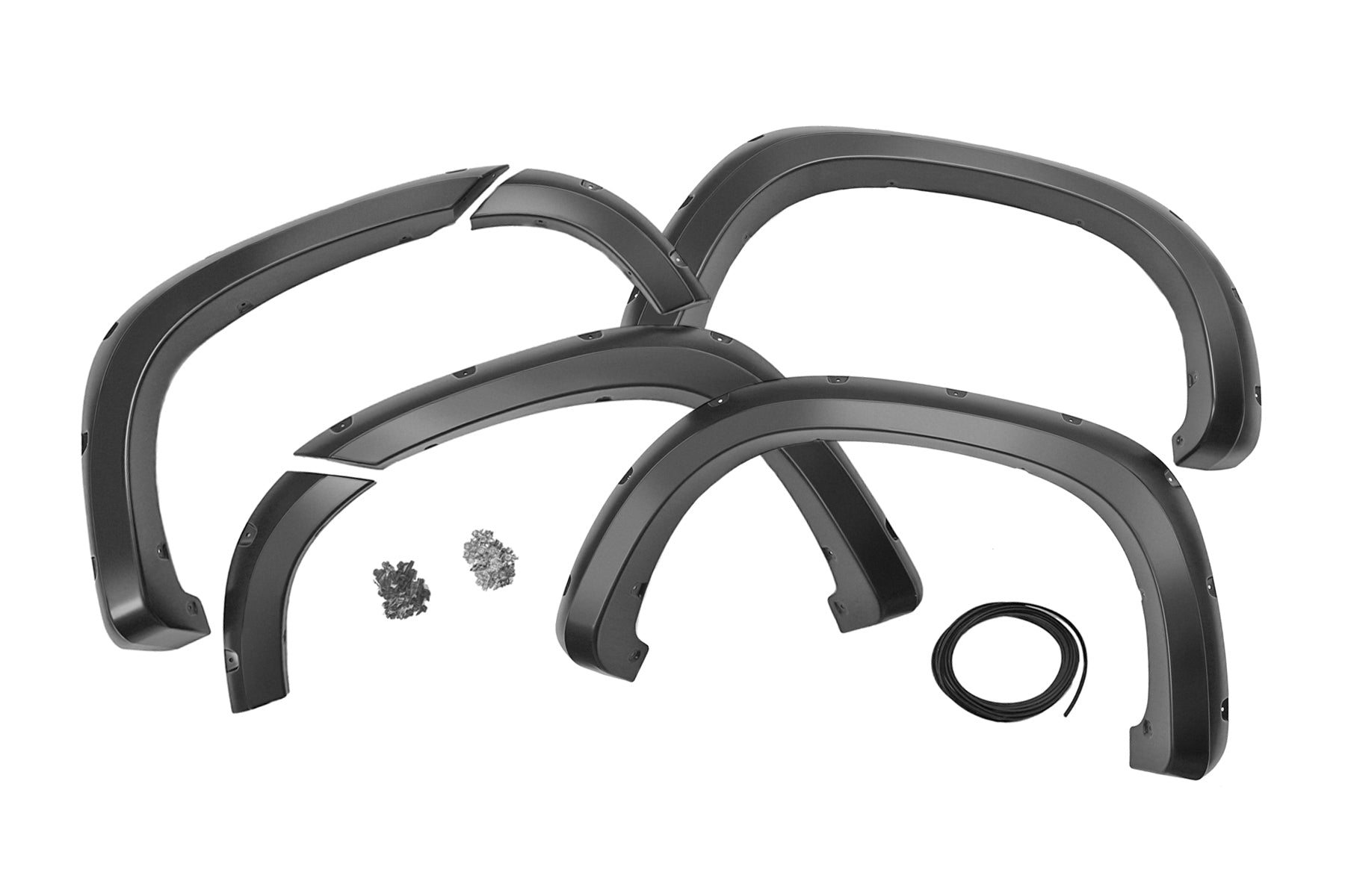 Pocket Fender Flares | GXG Tungsten | Chevy Silverado 1500 2WD/4WD (19-21)