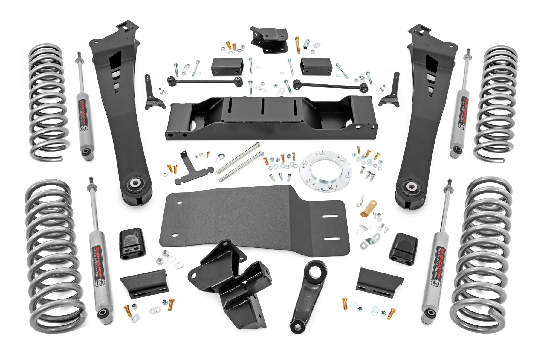 5 Inch Lift Kit | Dual Rate Coils | Non-AISIN | Ram 2500 4WD (2019-2024)
