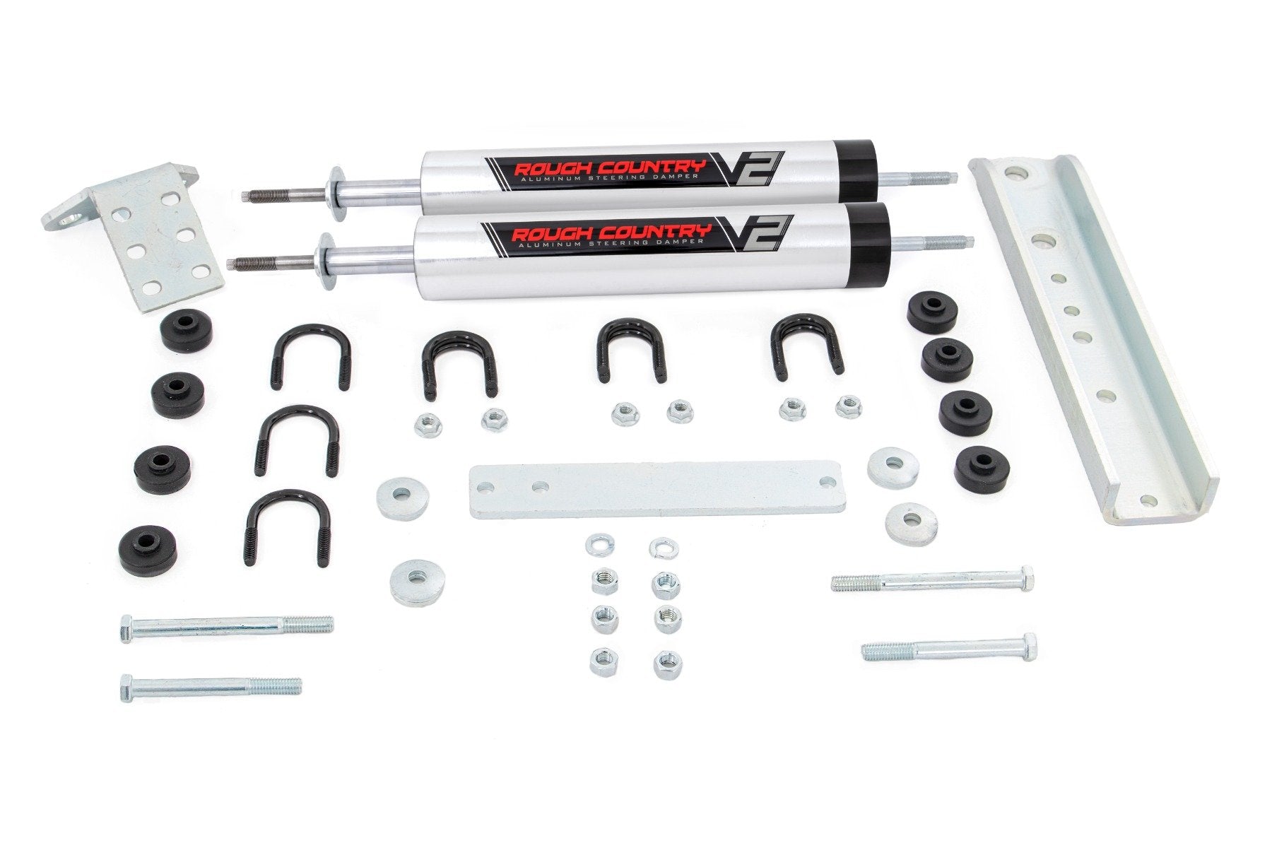 V2 Steering Stabilizer | Dual | Ford Bronco/F-150/F-250 (1980-1998)