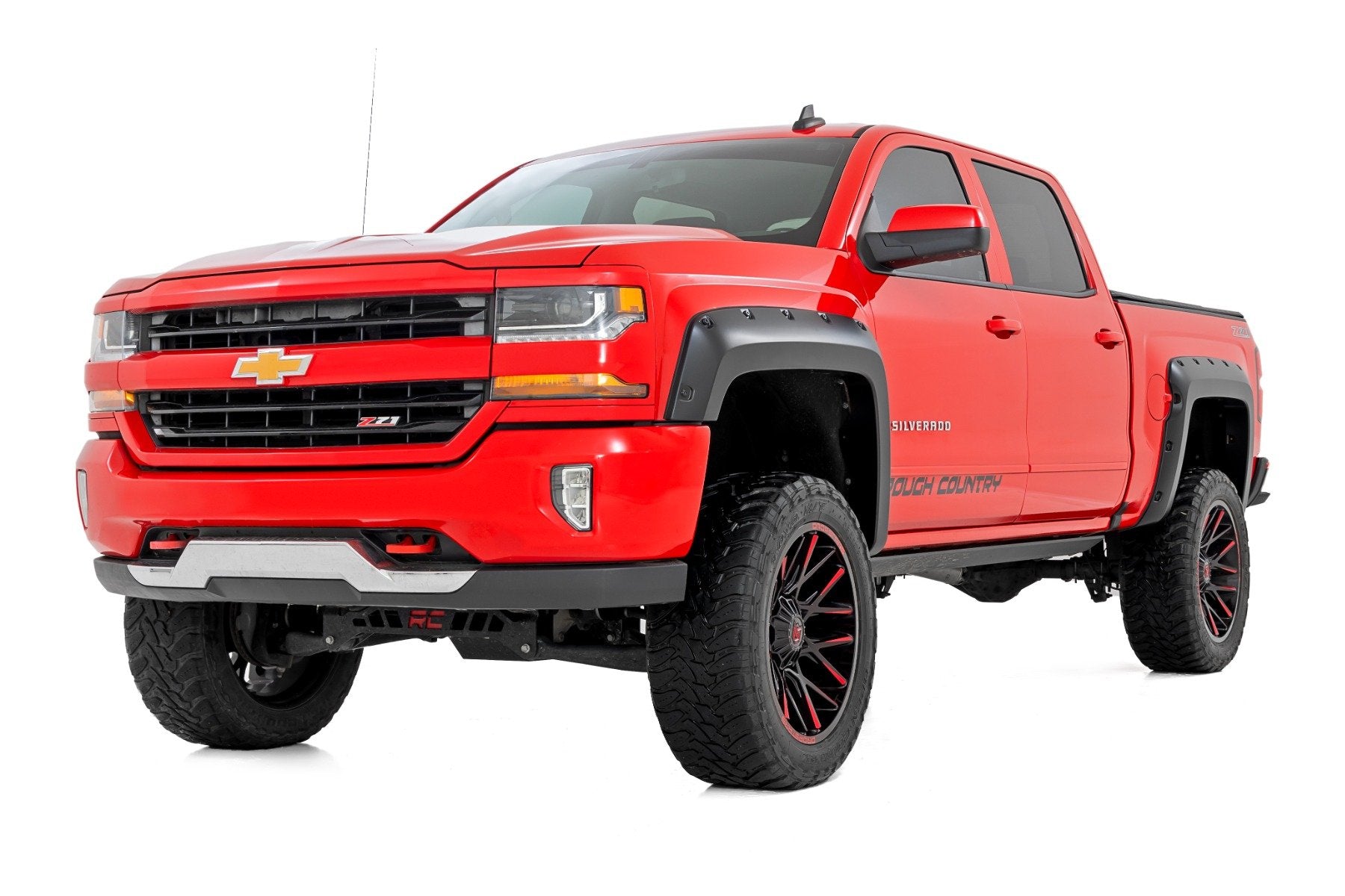 Pocket Fender Flares | 6'7" & 8' Bed | G1K Deep Ocean Blue | Chevy Silverado 1500 (14-18)/2500HD