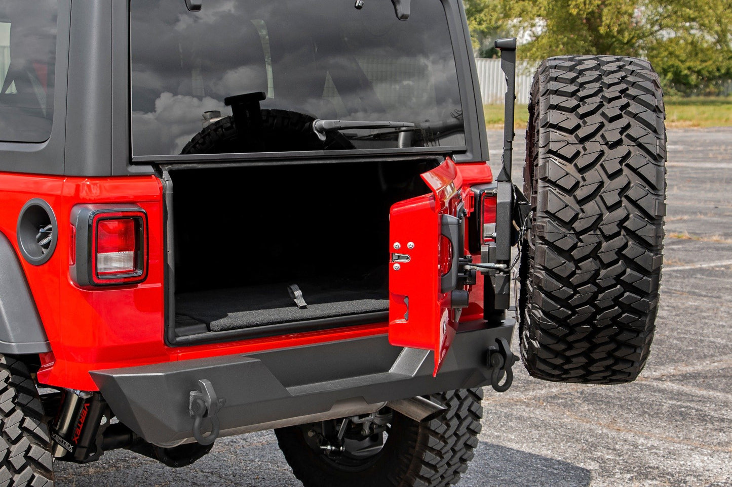 Rear Bumper | Trail | Tire Carrier | Jeep Wrangler JL (21-24)/Wrangler Unlimited (18-25)