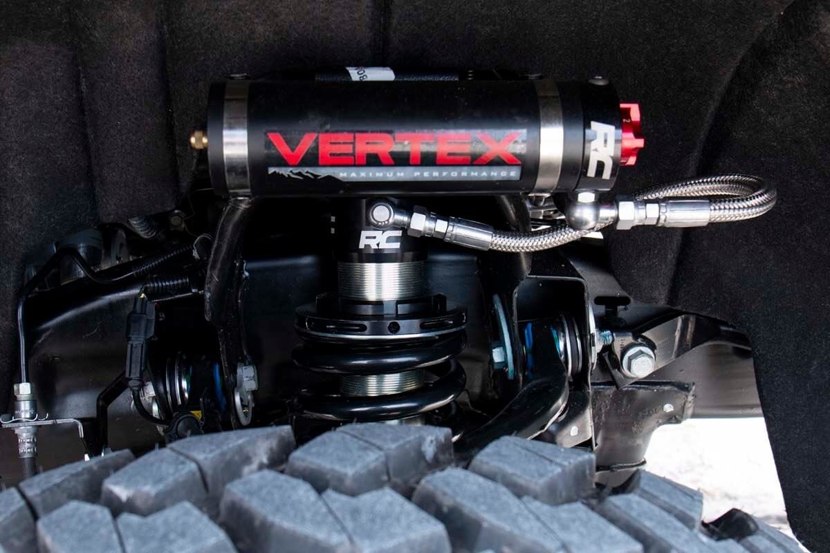 Vertex 2.5 Remote Reservoir Leveling Coilovers | 2 Inch | Chevy/GMC Sierra/Silverado 1500 (19-25)