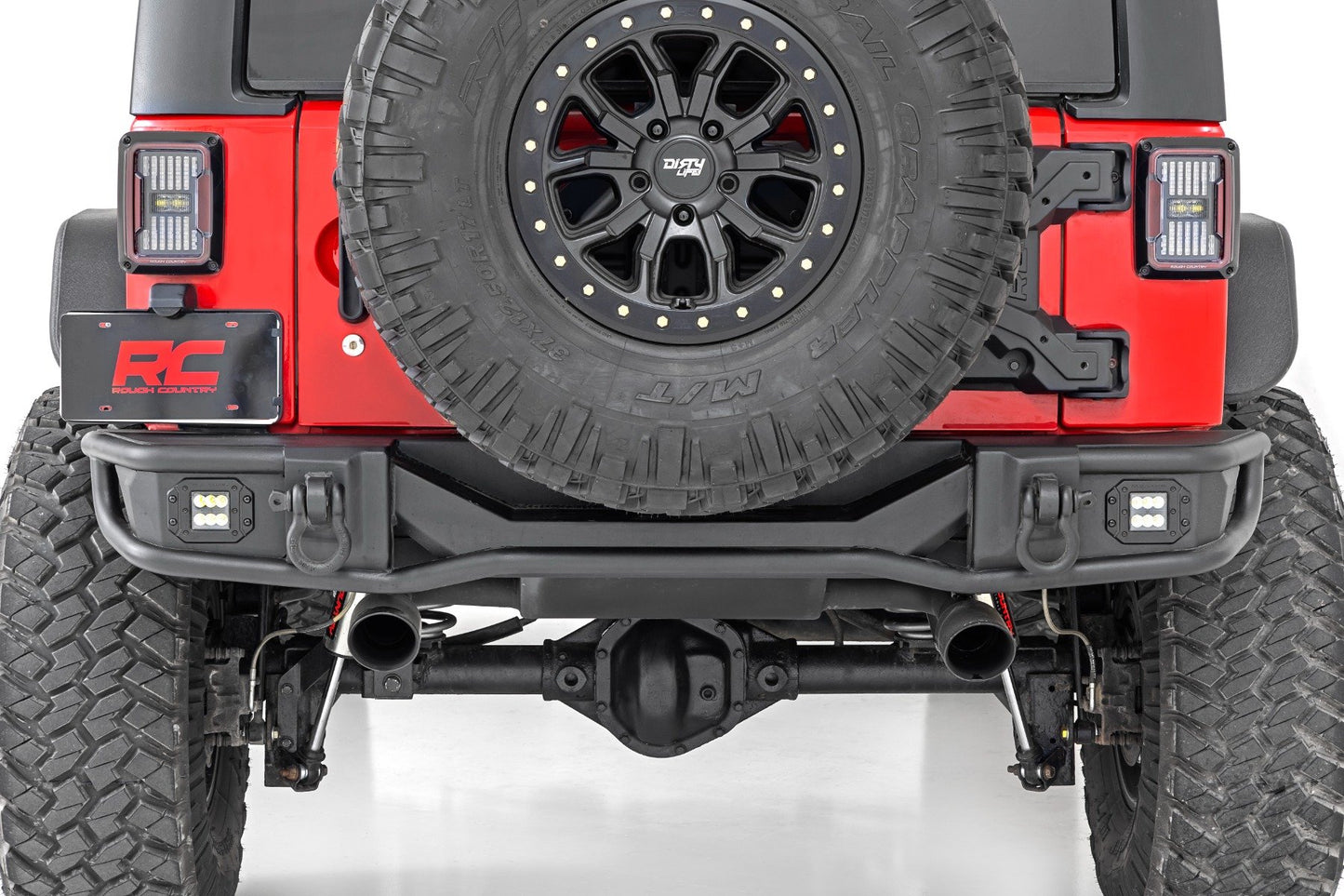 Rear Bumper | Tubular | Jeep Wrangler JK/Wrangler Unlimited (2007-2018)