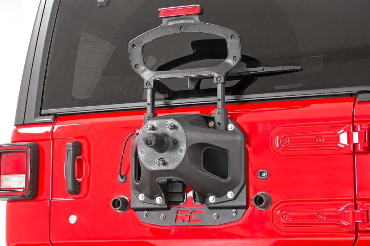 Tire Carrier Relocation Plate | No Prox | Jeep Wrangler JL (21-24)/Wrangler Unlimited (18-25)