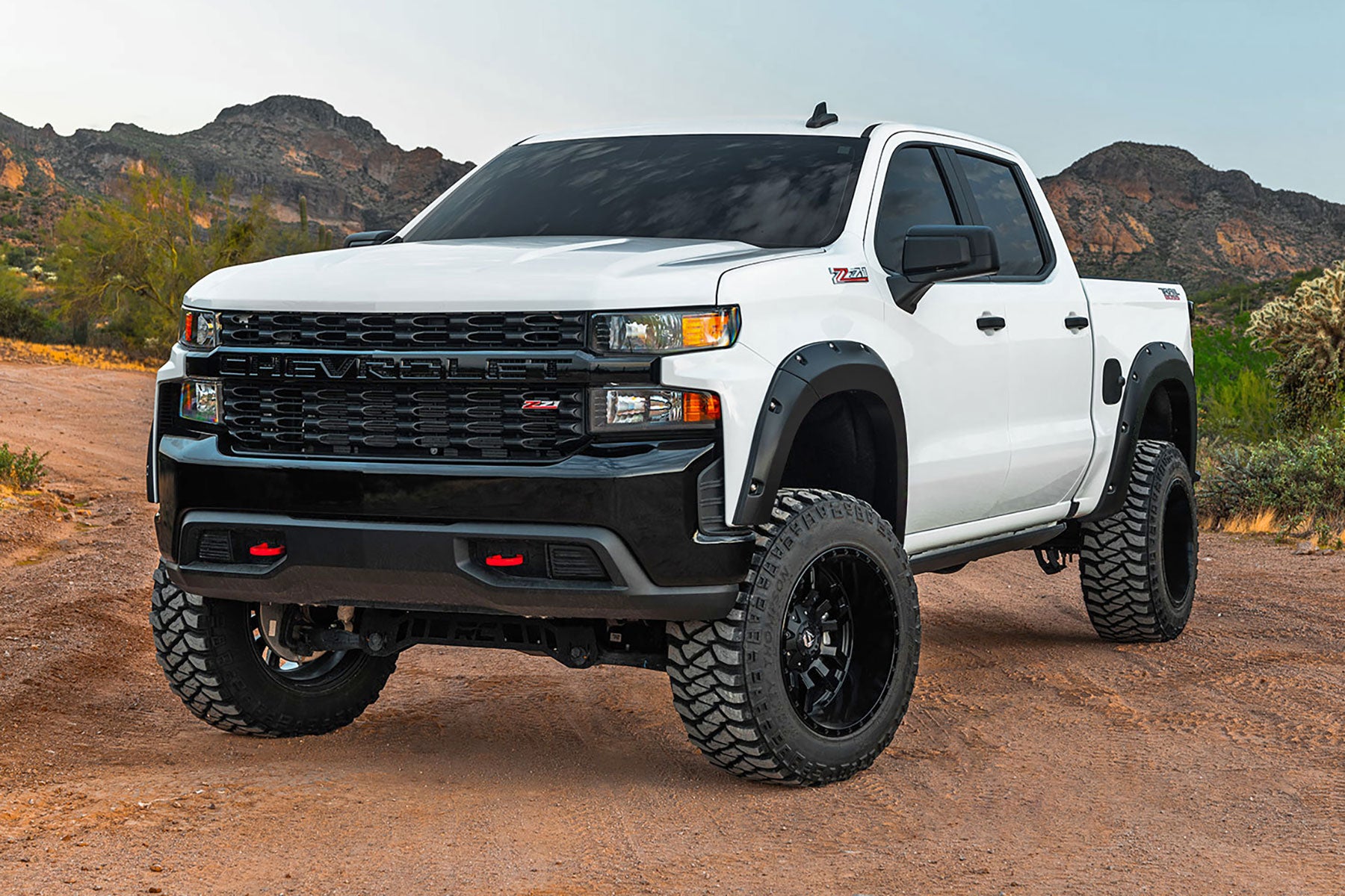 Pocket Fender Flares | GXG Tungsten | Chevy Silverado 1500 2WD/4WD (19-21)