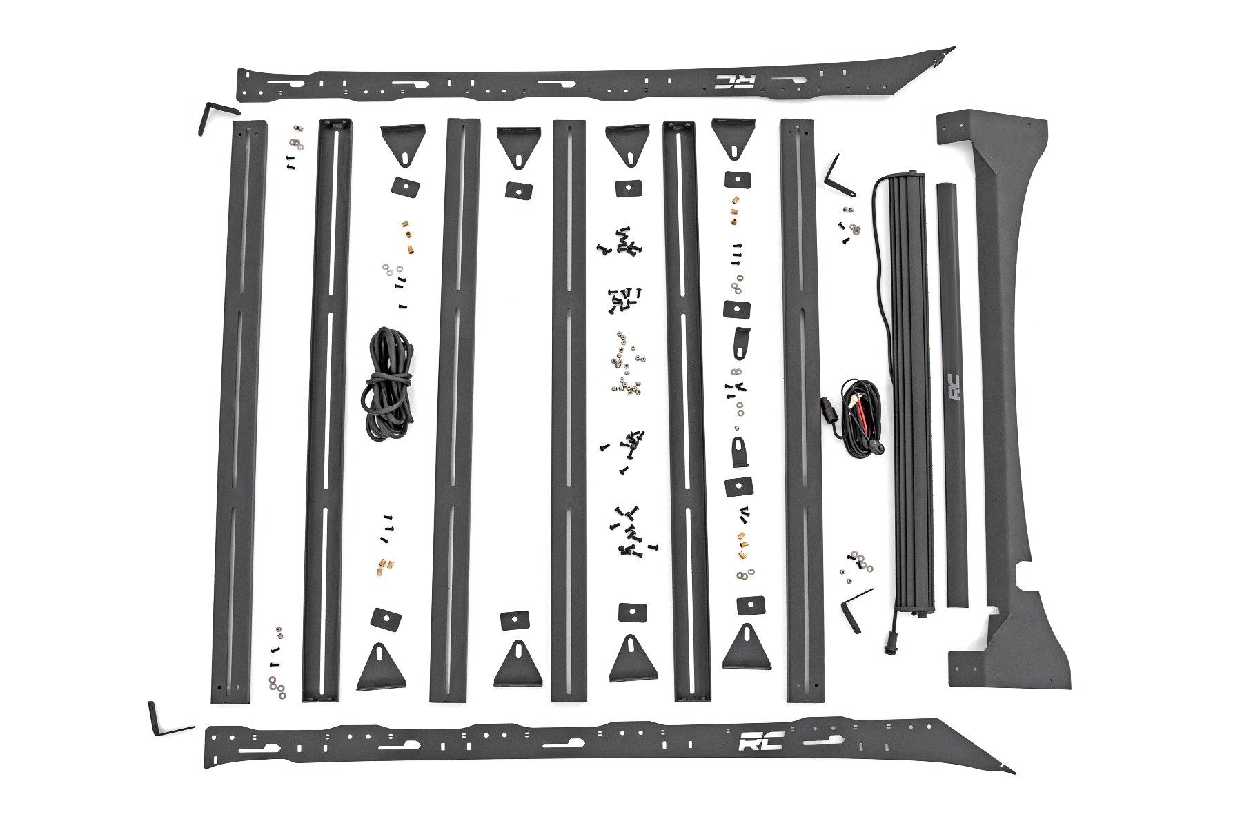 Roof Rack | FR 40 Inch Single Row BLK LED | Ford F-150 2WD/4WD (2015-2018)