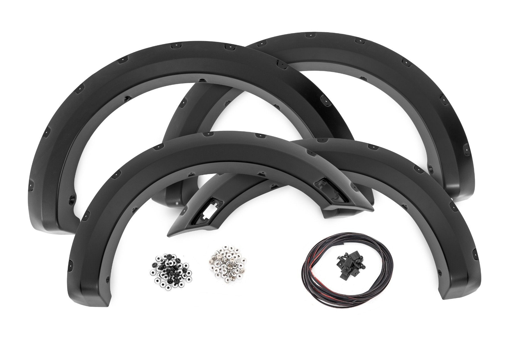 Pocket Fender Flares | G1 Black | 6' Bed | Ford Ranger 2WD/4WD (2019-2023)