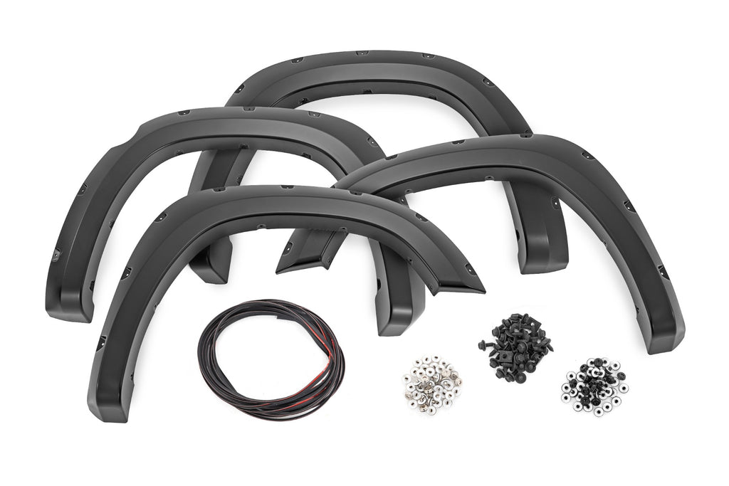 Pocket Fender Flares | PRP Deep Cherry Red Crystal | Ram 1500 2WD/4WD (19-24)