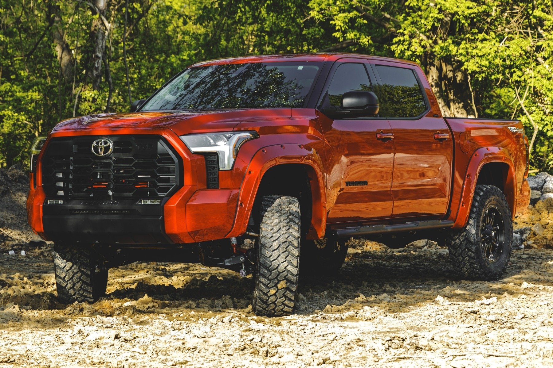 Oval Nerf Steps | Crew Cab | Black | Toyota Tundra 2WD/4WD (2022-2025)