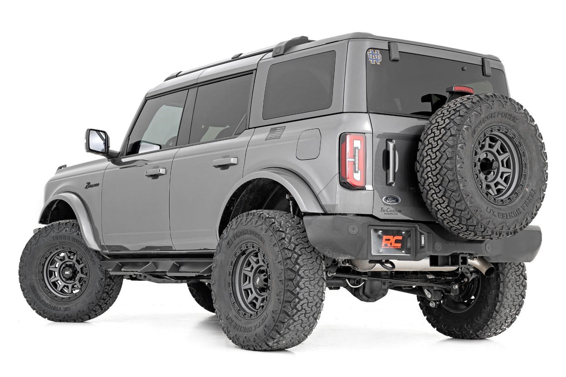 Vertex 2.5 Adjustable Coilovers | Rear | 3.5" | Ford Bronco 4WD (2021-2025)