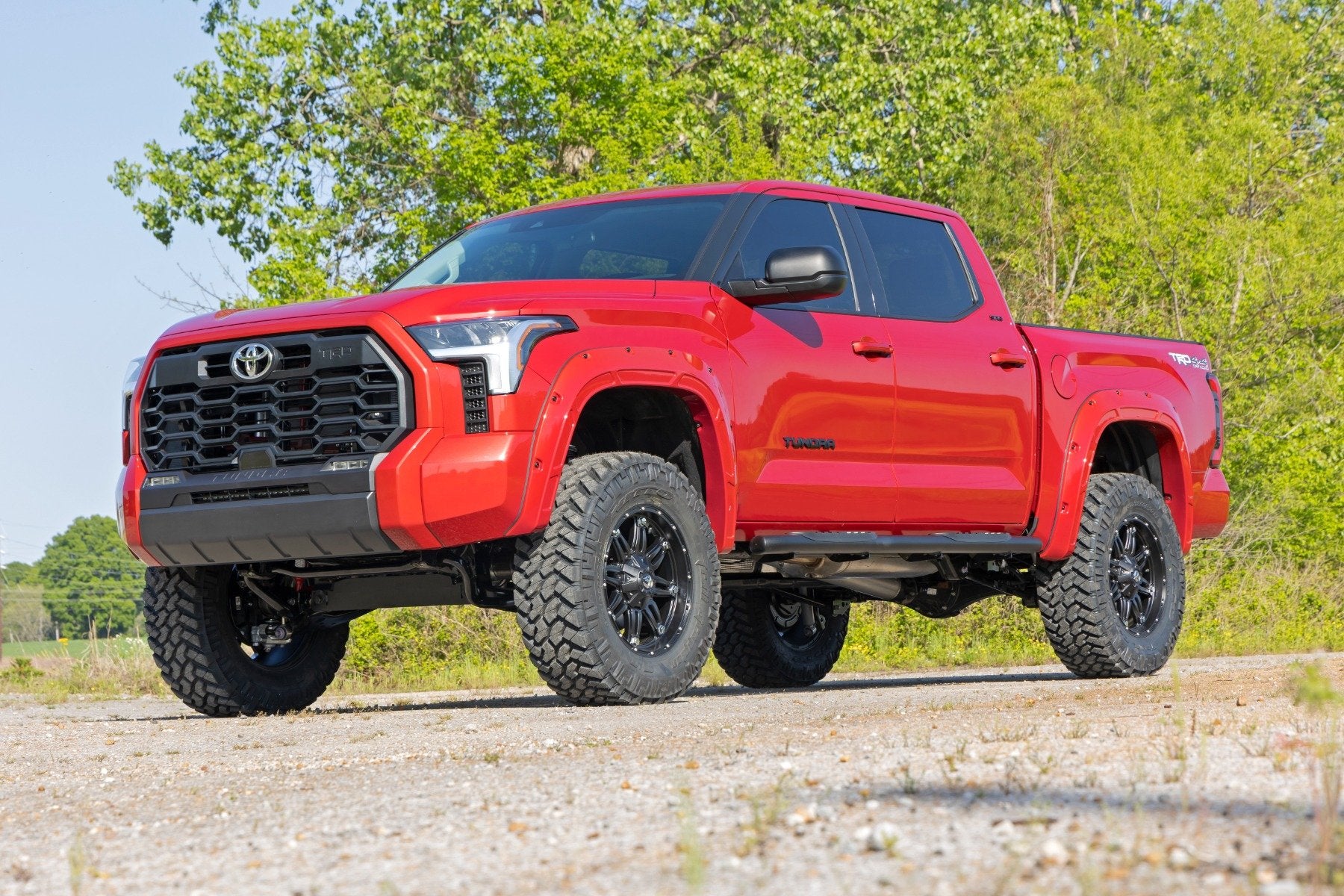 Oval Nerf Steps | Crew Cab | Black | Toyota Tundra 2WD/4WD (2022-2025)