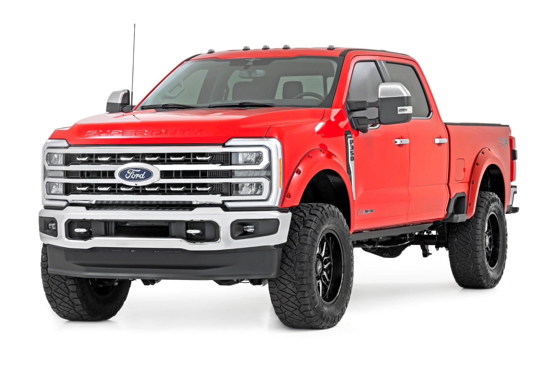 Pocket Fender Flares | PQ Race Red | Ford F-250/F-350 Super Duty (23-25)