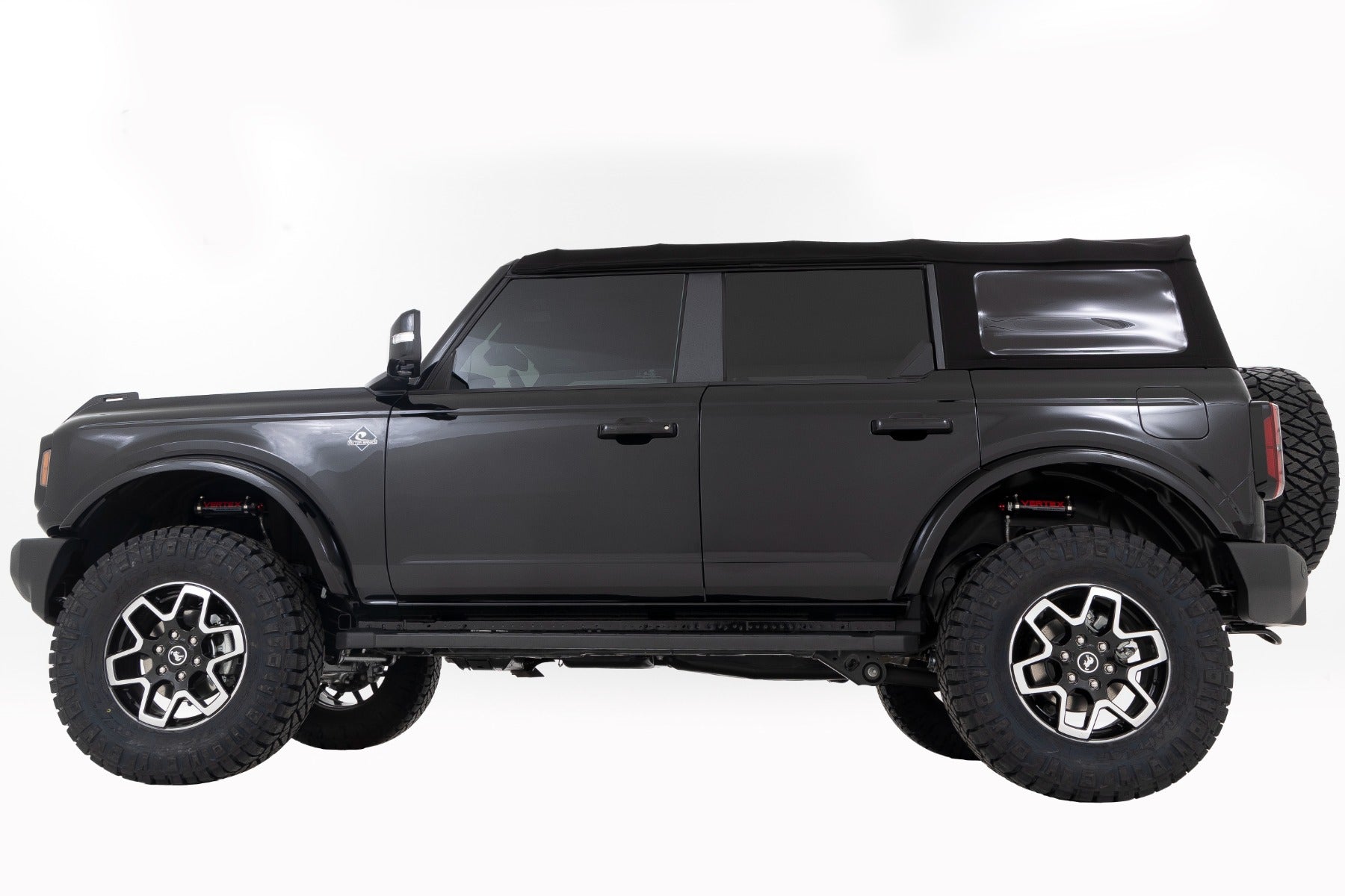Vertex 2.5 Adjustable Coilovers | Rear | 2" | Ford Bronco 4WD (2021-2025)