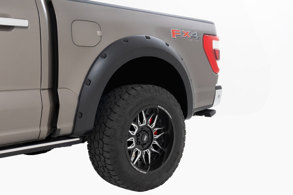 Pocket Fender Flares | J1 Kodiak Brown | Ford F-150 2WD/4WD (2021-2025)