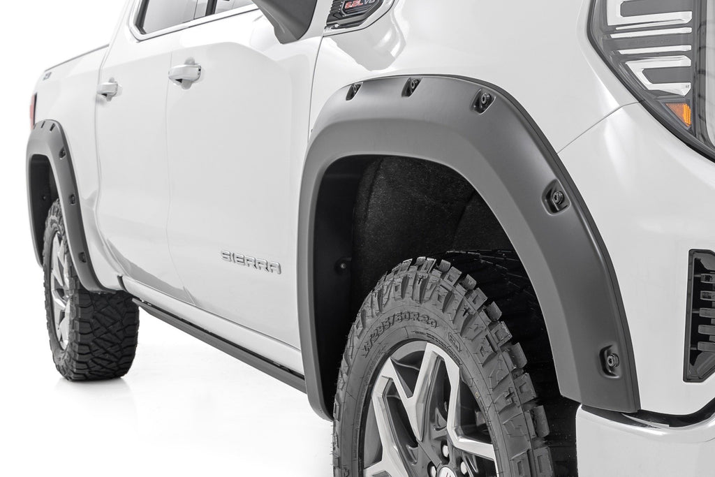 Pocket Fender Flares | GBA Black | GMC Sierra 1500 2WD/4WD (2019-2025 & Classic)