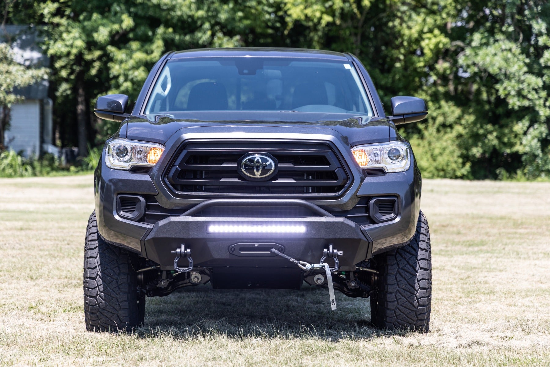 Front Bumper | Hybrid | 20" Blk DRL LED | 9500S | Toyota Tacoma (16-23)
