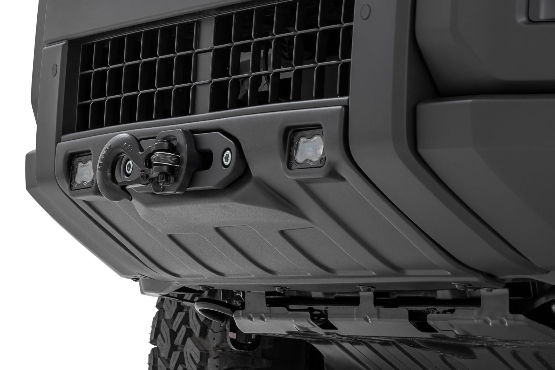 Hidden Winch Mount | Yellow SAE | Fog | Toyota Land Cruiser 4WD (2024-2025)