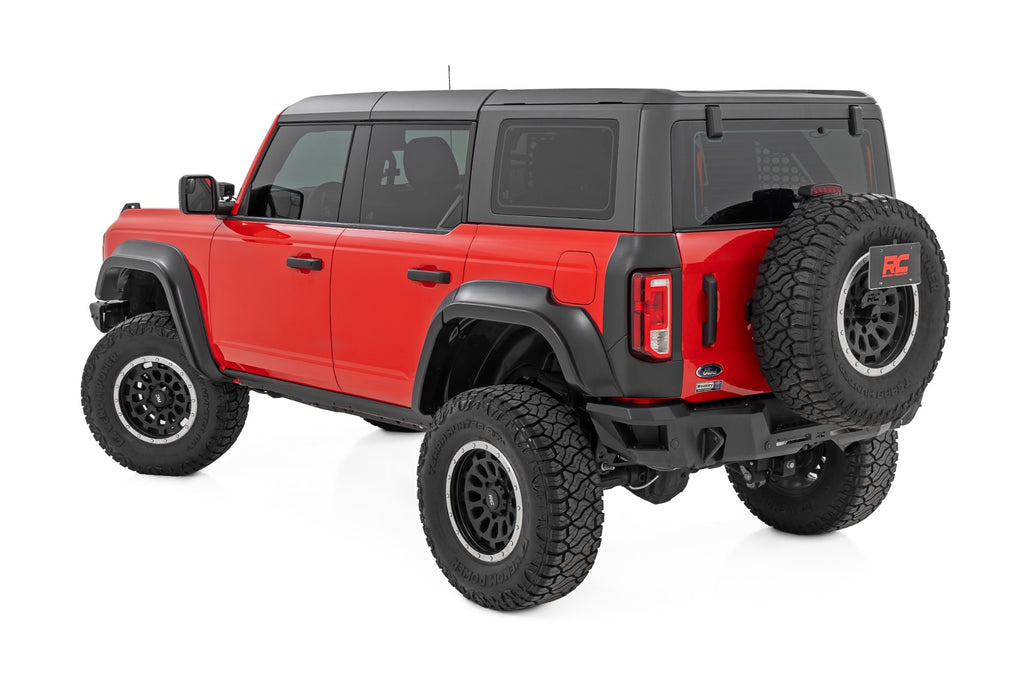 Fender Flares | PQ Race Red | Ford Bronco 4WD (2021-2025)