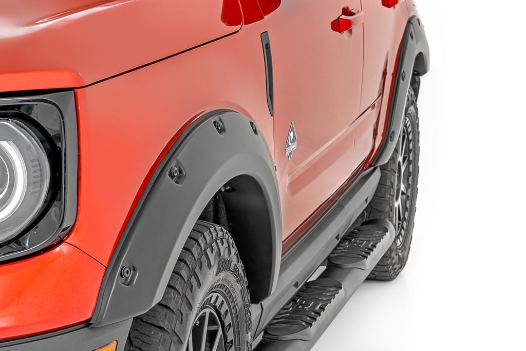 Pocket Fender Flares | JS Iconic Silver | Ford Bronco Sport 4WD (2021-2025)