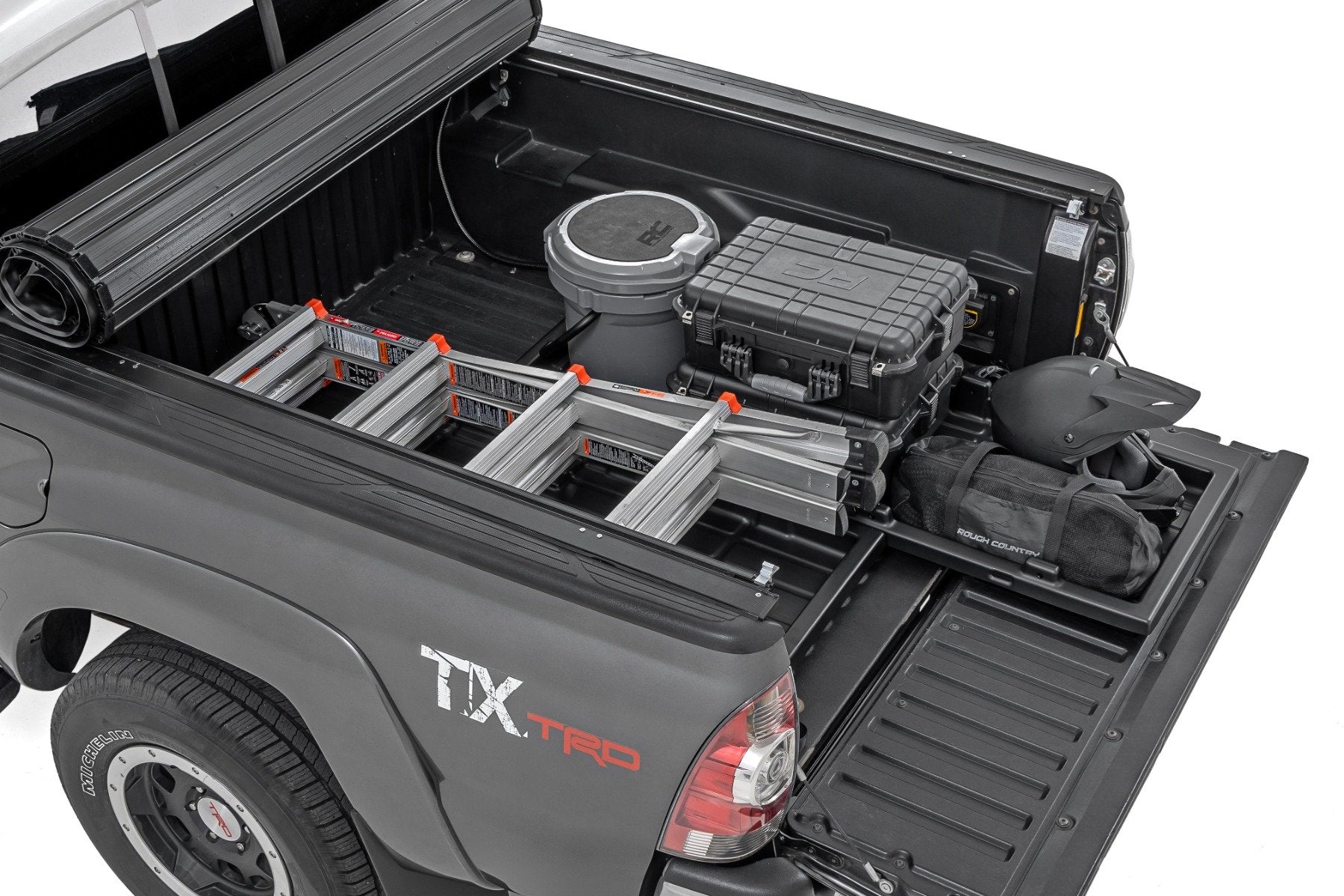 Truck Bed Cargo Storage Tray | Medium Bed Storage Tray | Easy Access | Toyota Tacoma (05-25)