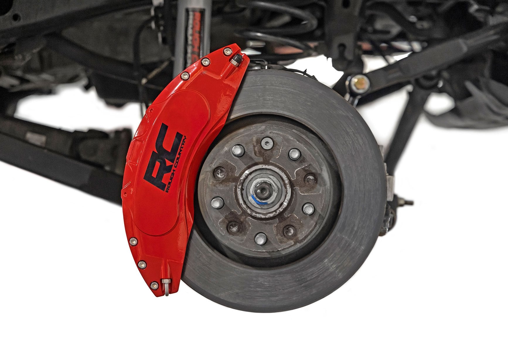Caliper Covers | Rear | Red | Non-Sport | Jeep Wrangler JL (21-24)/Wrangler Unlimited (18-25) 