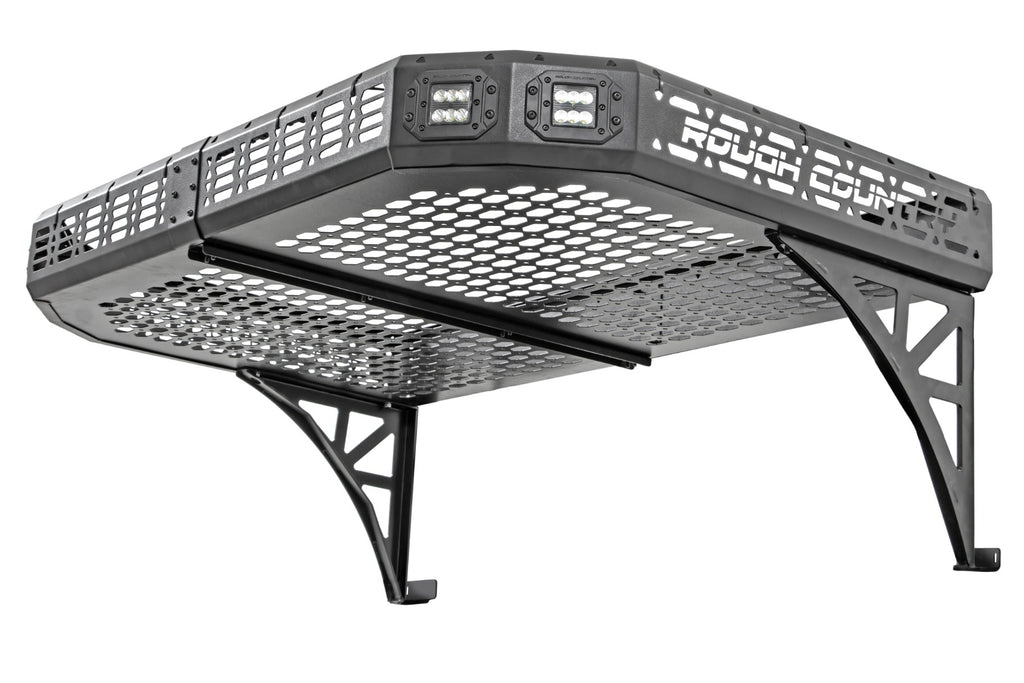 Cargo Rack | Dual 2" Black LED Pairs | Flush Mount | CFMOTO UFORCE 1000 