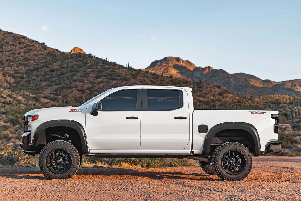 Pocket Fender Flares | GXG Tungsten | Chevy Silverado 1500 2WD/4WD (19-21)