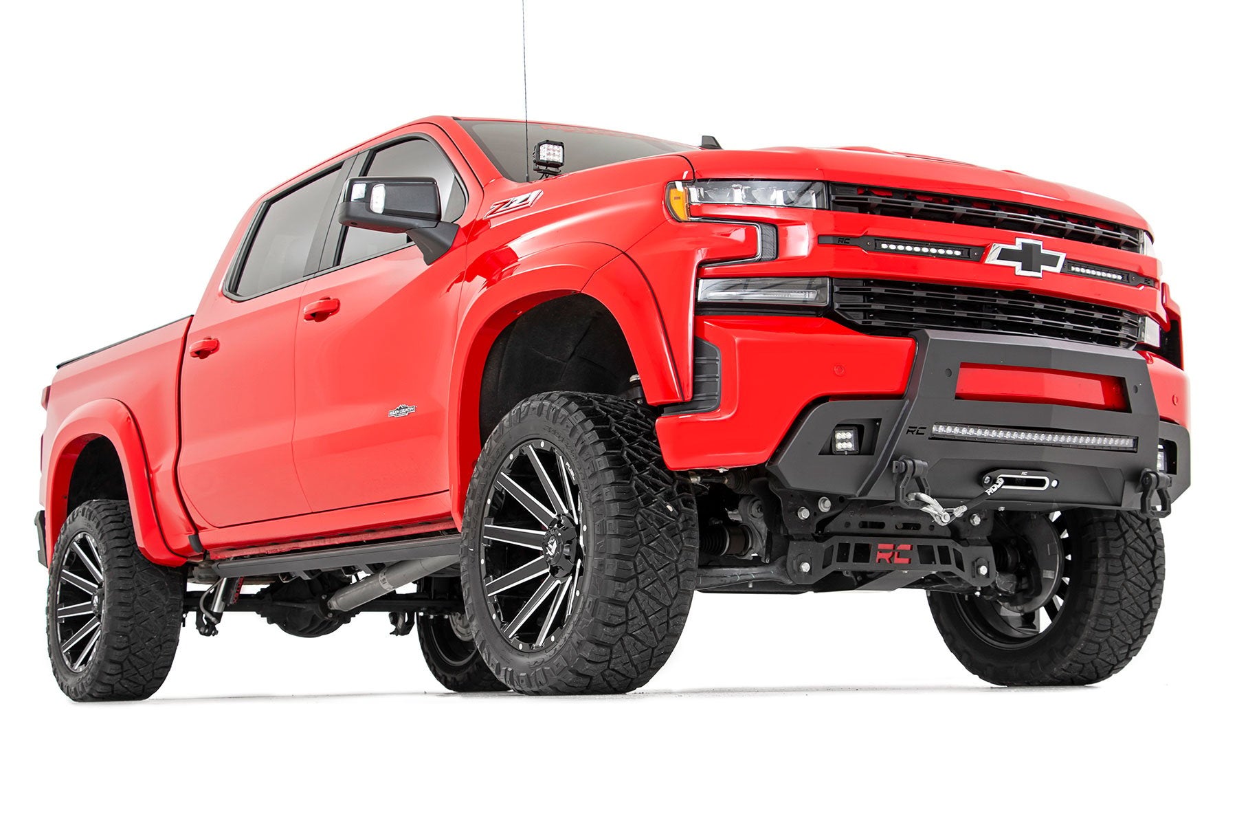 Fender Flares | SF1 | GCN Victory Red | Chevy Silverado 1500 2WD/4WD (2019-2025 & Classic)