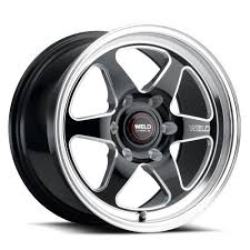 20X9.5 6-139.7/6-5.50 ET28 BS6.375 GLOSS BLK MILL DIA106.1 VENTURA S10609584P28 WELD RACING