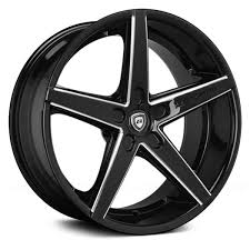 20X8.5 5-114.3/5-4.50/5-115 ET35 74.1CB LEXANI GROOVE GLOSS BLK/CNC R04-2085-66-35BG