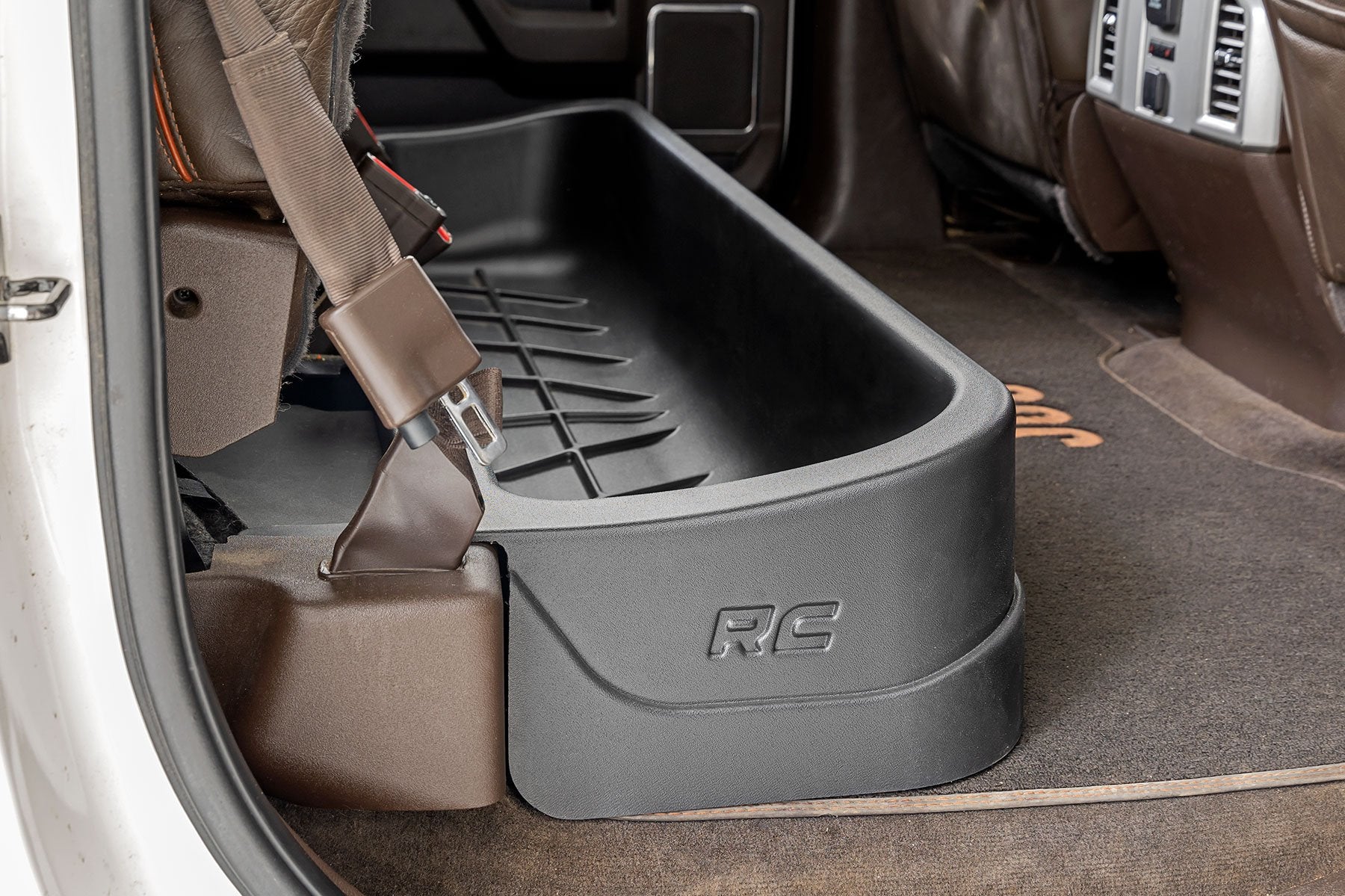 Under Seat Storage | Crew Cab | Ford F-150/F-250/F-350/Raptor  (2015-2025)