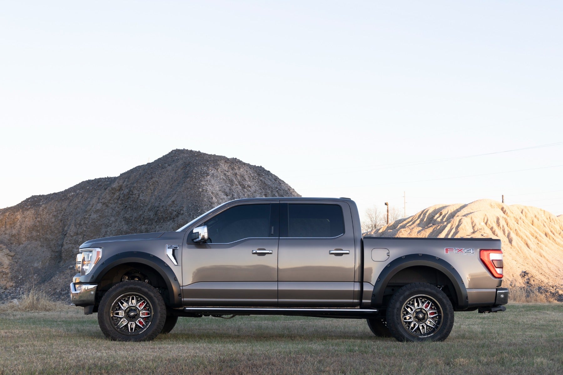 Pocket Fender Flares | JS Iconic Silver | Ford F-150 2WD/4WD (2021-2025)