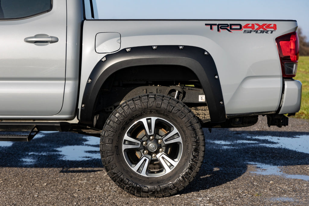 Pocket Fender Flares | 4V6 Quicksand | Toyota Tacoma 2WD/4WD (2016-2023)