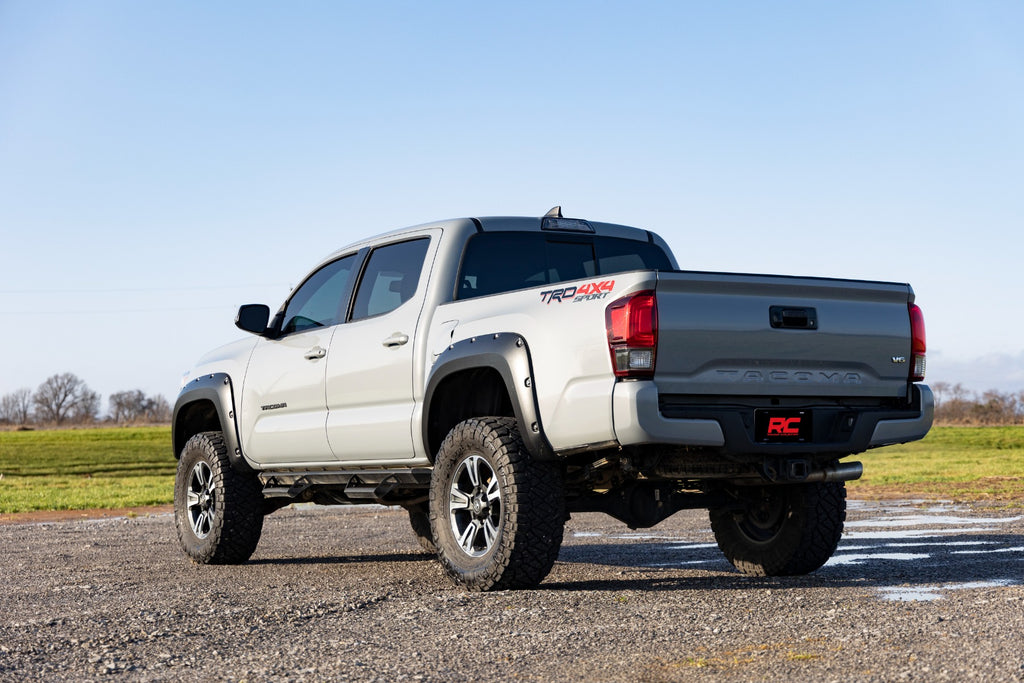 Pocket Fender Flares | 1D6 Silver Sky Metallic | Toyota Tacoma 2WD/4WD (16-23)