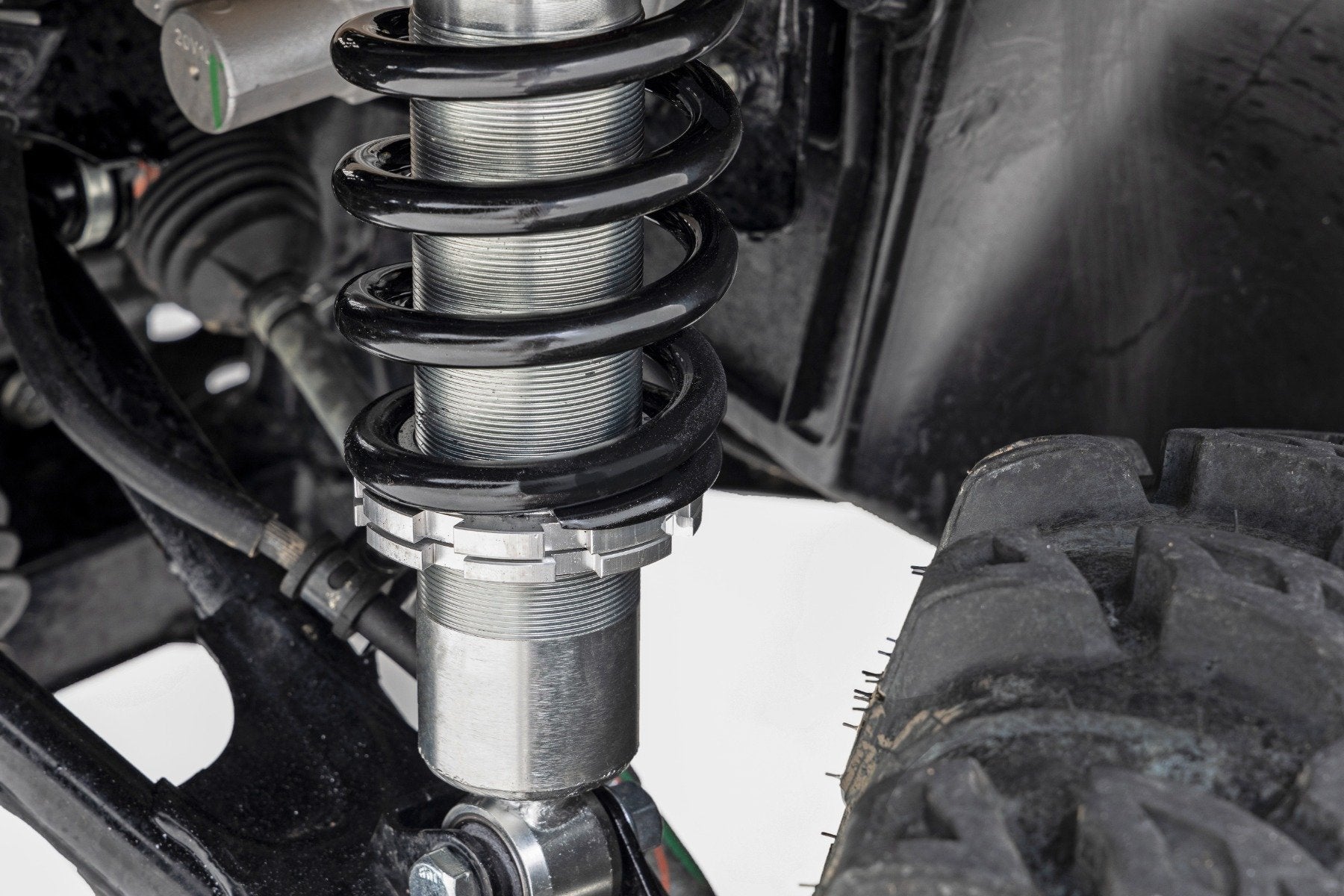 M1 Front Coil Over Shocks | Ride Height Adjust | Honda Pioneer 1000