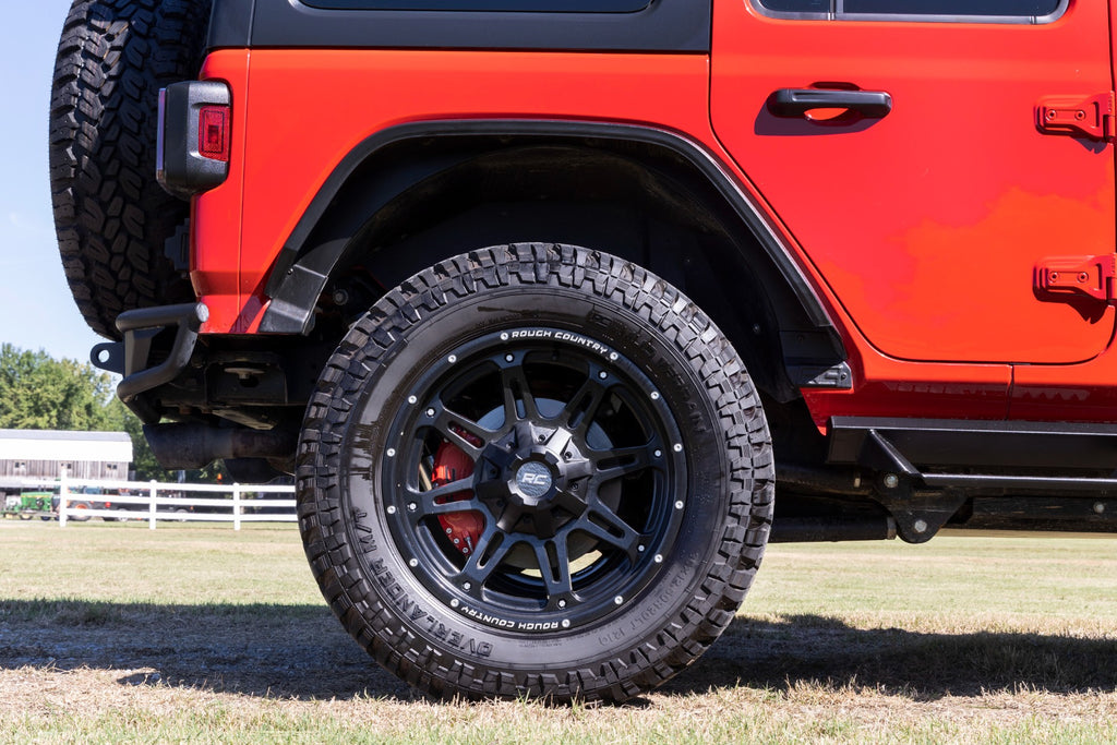 Caliper Covers | Rear | Red | Sport | Jeep Wrangler JL (21-24)/Wrangler Unlimited (18-25) 