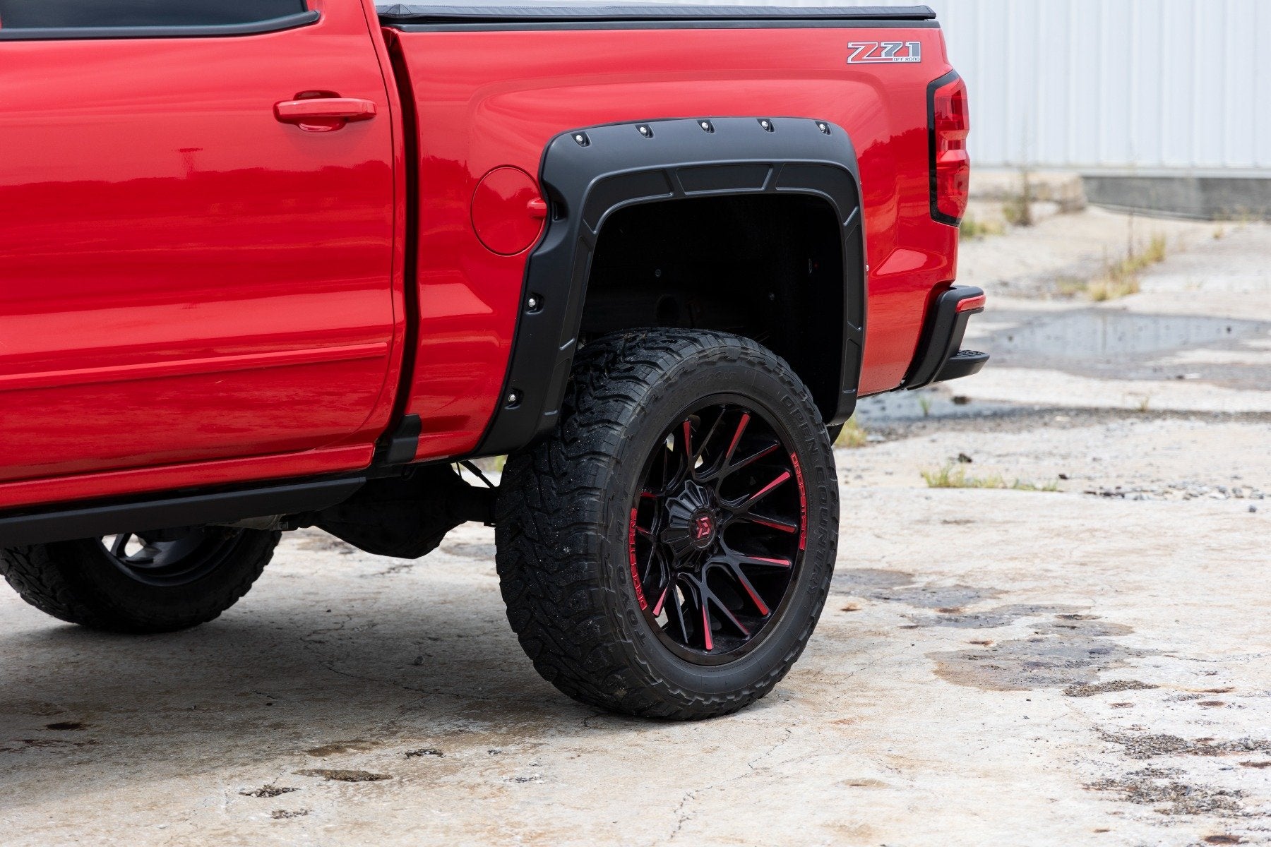 Fender Flares | Defender l 5'9" Bed  | G9K Satin Steel | Chevy Silverado 1500 (14-18 & Classic)