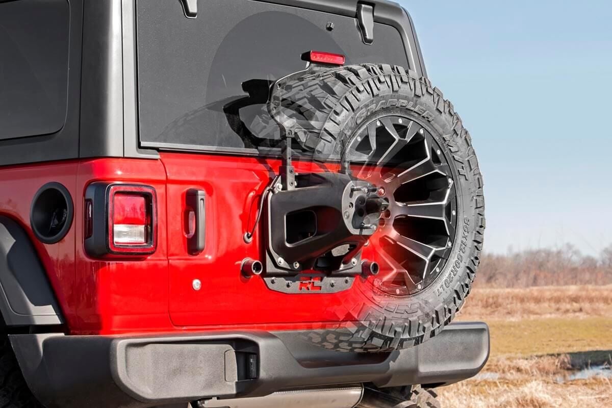 Tire Carrier Relocation Plate | No Prox | Jeep Wrangler JL (21-24)/Wrangler Unlimited (18-25) 