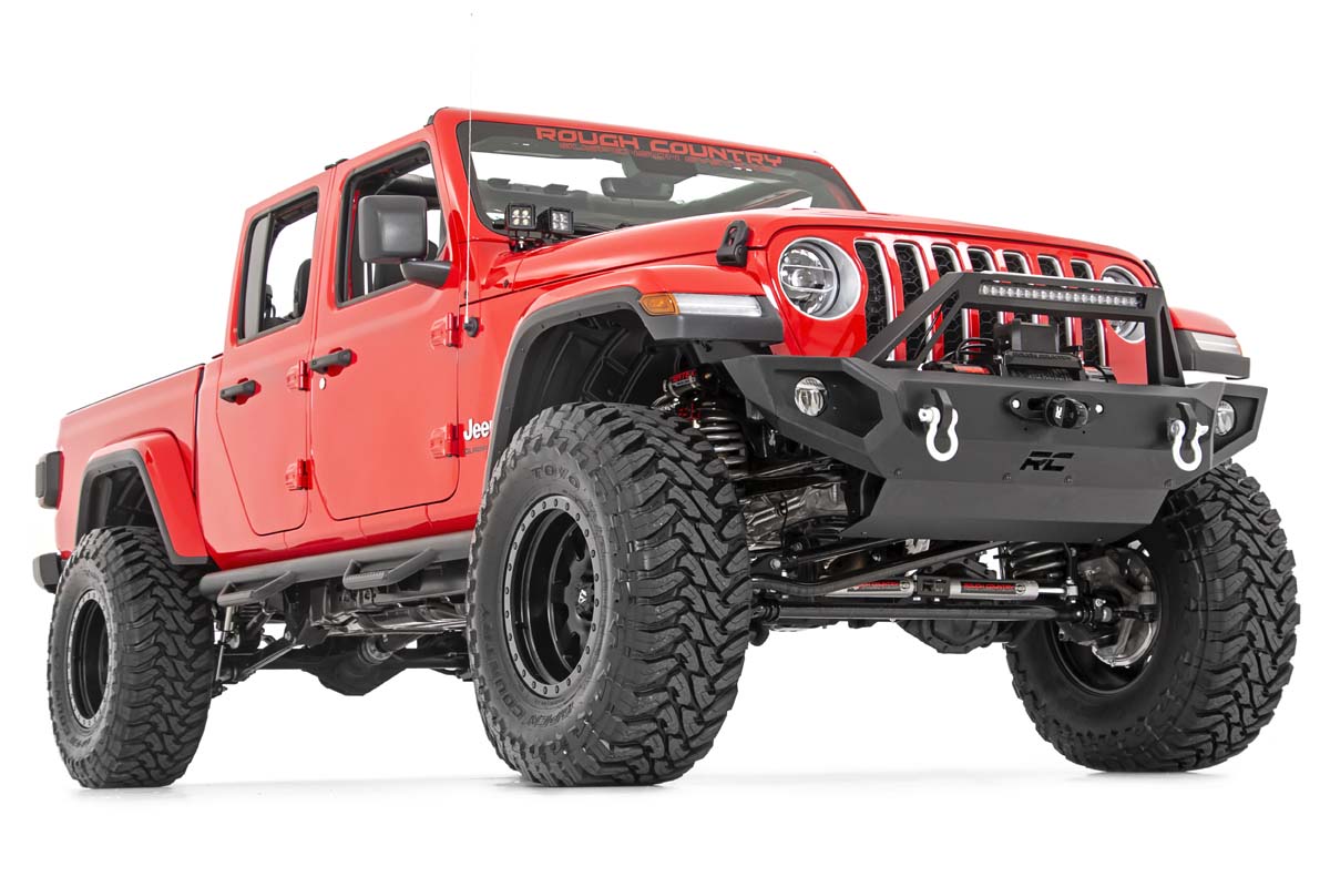 LED Light Kit | Quad | Cowl Mount | 2" Black | Amber DRL | Jeep Gladiator JT/Wrangler JL (18-25)