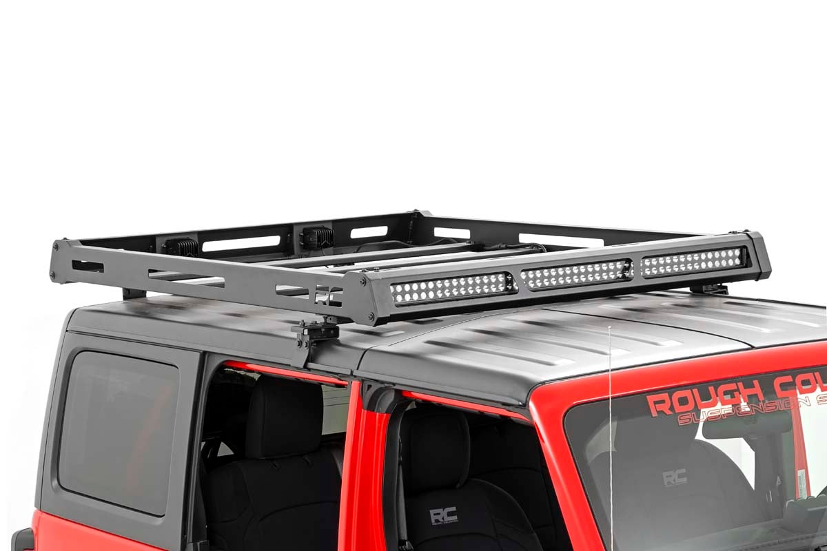 Roof Rack | Black Series Lights | Jeep Wrangler JL (21-24)/Wrangler Unlimited (18-25) 