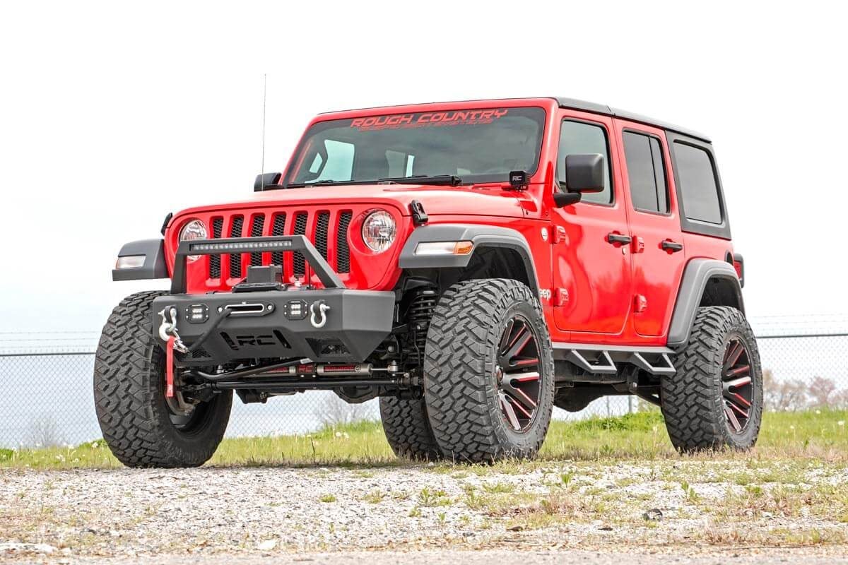 Contoured Drop Steps | 4 Door | Jeep Wrangler JL (21-24)/Wrangler Unlimited (18-25) 