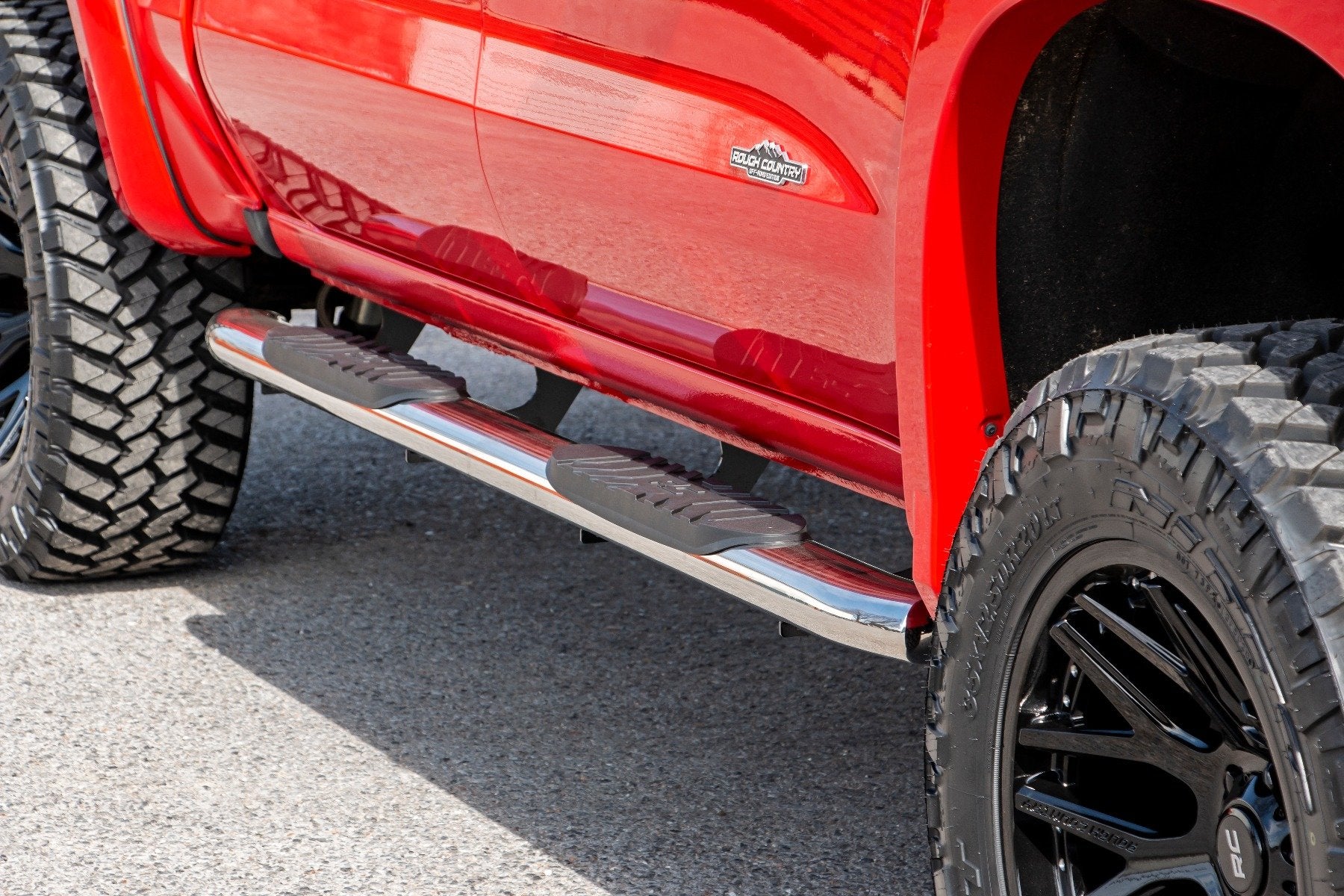 Oval Nerf Steps | Stainless | Crew Cab | Chevy/GMC 1500/2500HD/3500HD (19-25 & Classic)