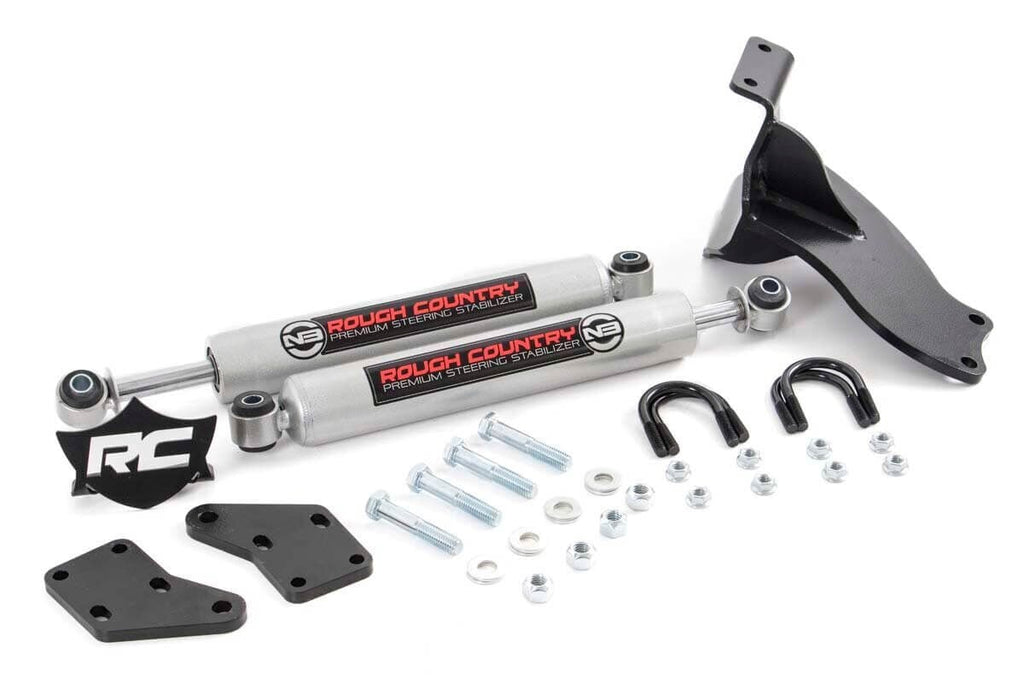 N3 Steering Stabilizer | Dual | 2.5-8 Inch Lift | Ram 2500 (14-25)/3500 (13-25) 