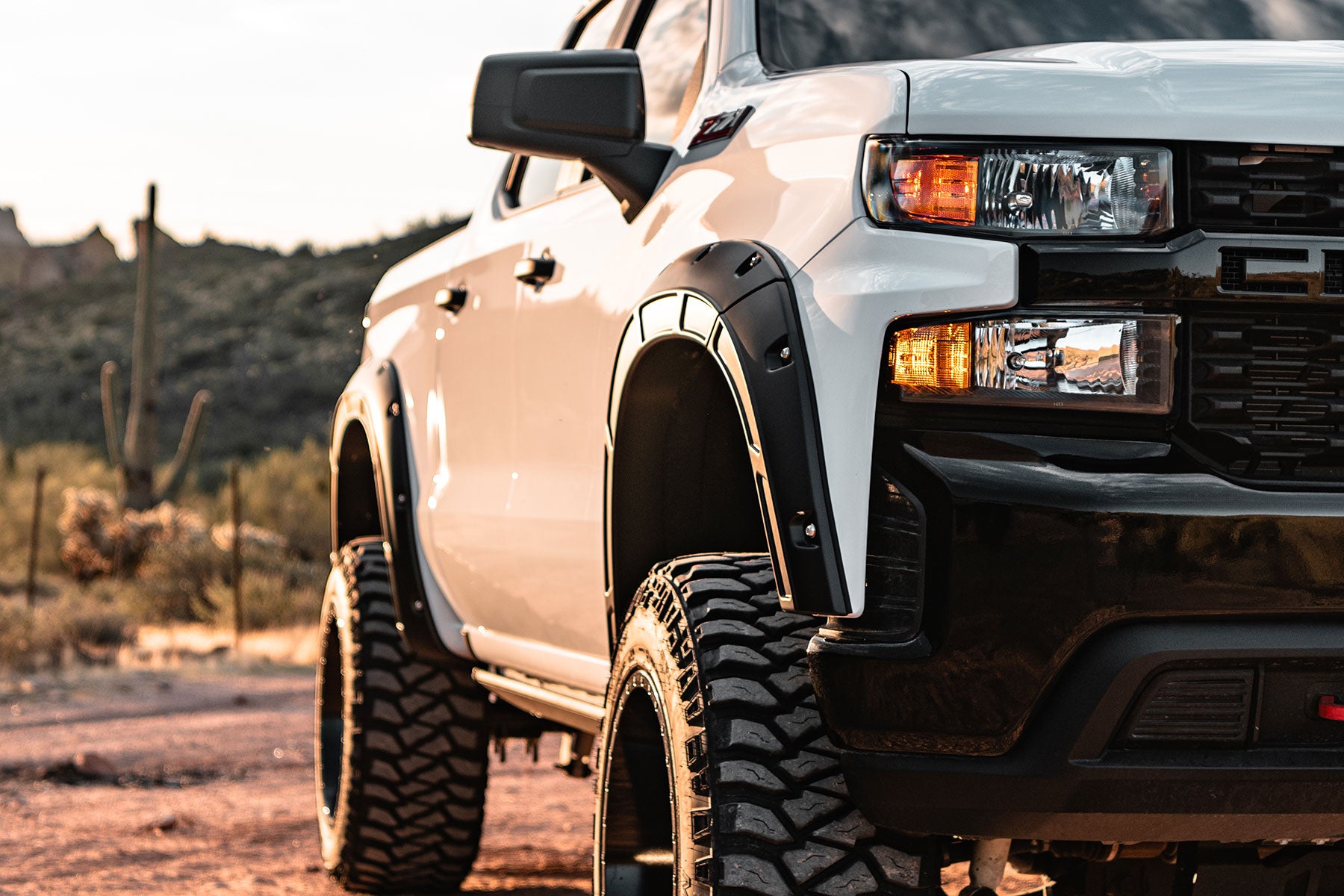 Fender Flares | Defender | G2X Deep Mahogany | Chevy Silverado 1500 2WD/4WD (2019-2025 & Classic)