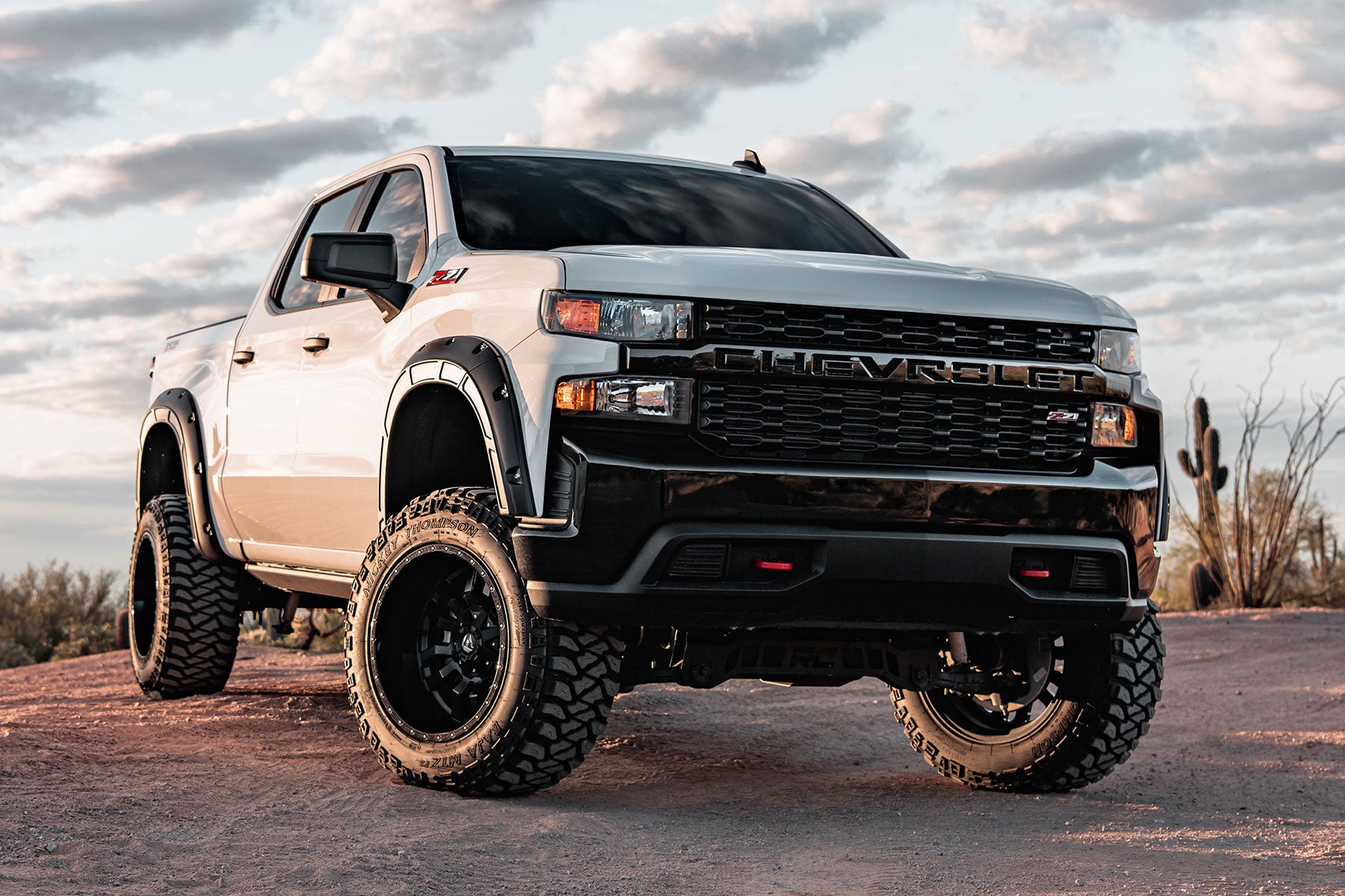 Fender Flares | Defender | G1K Deep Ocean Blue | Chevy Silverado 1500 2WD/4WD (19-25)