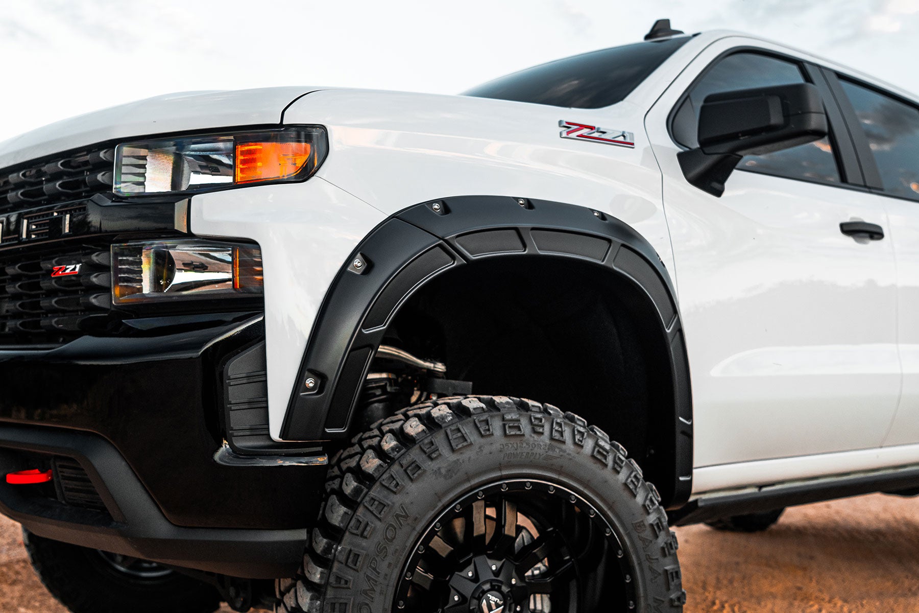 Fender Flares | Defender | G2X Deep Mahogany | Chevy Silverado 1500 2WD/4WD (2019-2025 & Classic)
