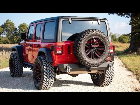 Rear Bumper | Trail | Tire Carrier | Jeep Wrangler JL (21-24)/Wrangler Unlimited (18-25)  - Video