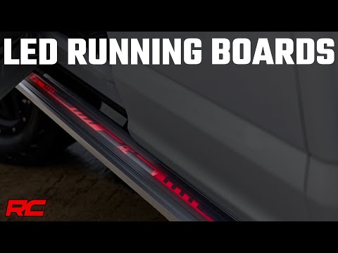 Multi-Color LED Running Boards | Crew Cab | Ford F-150/Lightning/F-250/F-350/Raptor (15-25) - Video