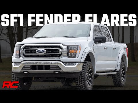 Fender Flares | SF1 | D1 Stone Gray | Ford F-150 2WD/4WD (2021-2025) - Video
